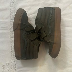 Toddler Olive Green Sk8-Hi Vans